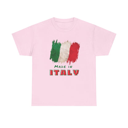 Italian Pride "Made In Italy" Unisex Heavy Cotton Tee