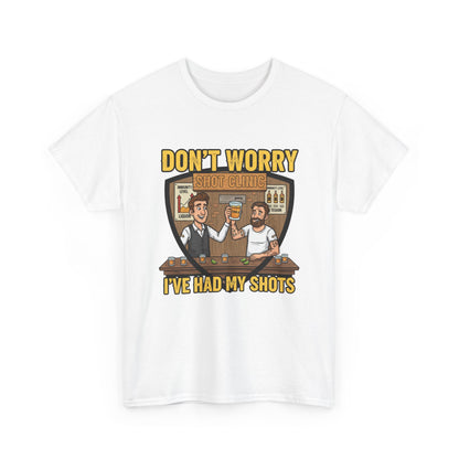 Funny Vaccination Humor Tee, Unisex Heavy Cotton Tee, Vaccine Shots Shirt, Quirky T-Shirt, Gift for Healthcare Workers, COVID-19 Humor [...]