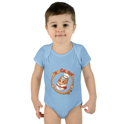 Adorable Baby Onesie 'Tiny Cannoli' Design, Baby Shower Gift, Newborn Apparel