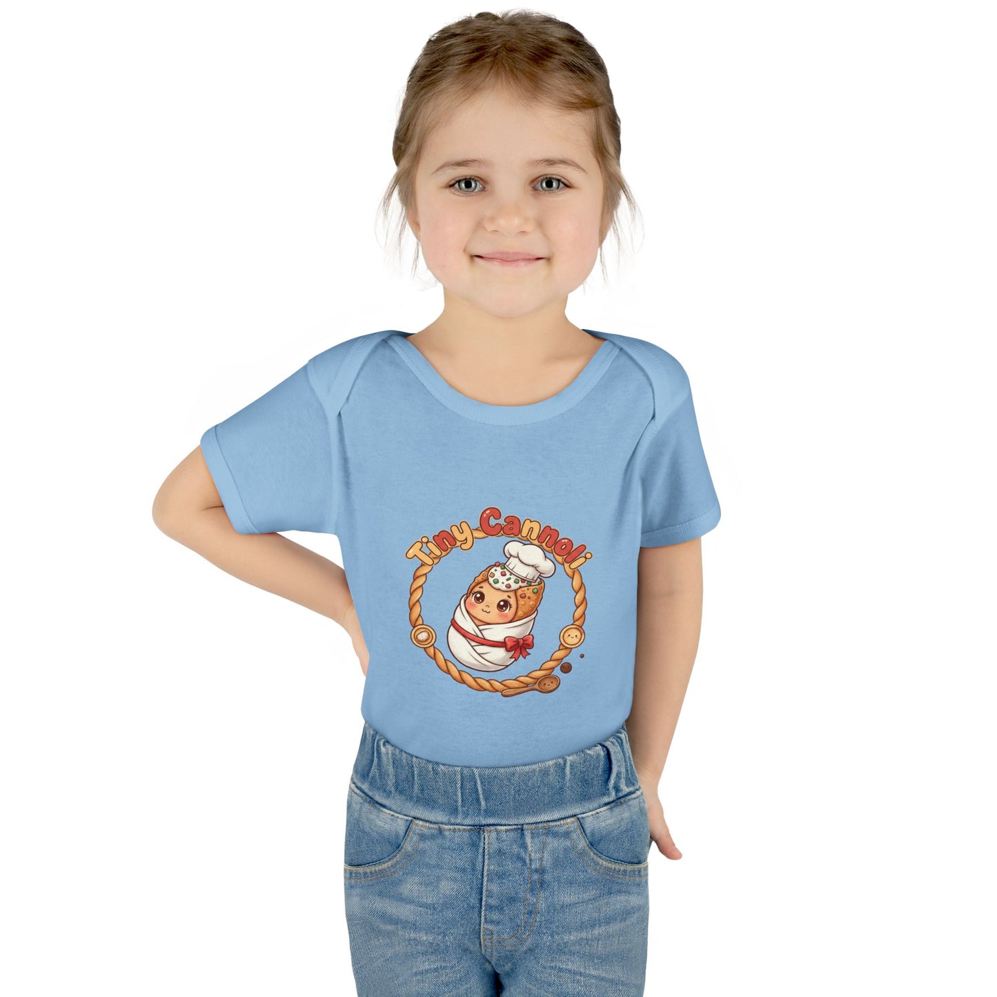 Adorable Baby Onesie 'Tiny Cannoli' Design, Baby Shower Gift, Newborn Apparel