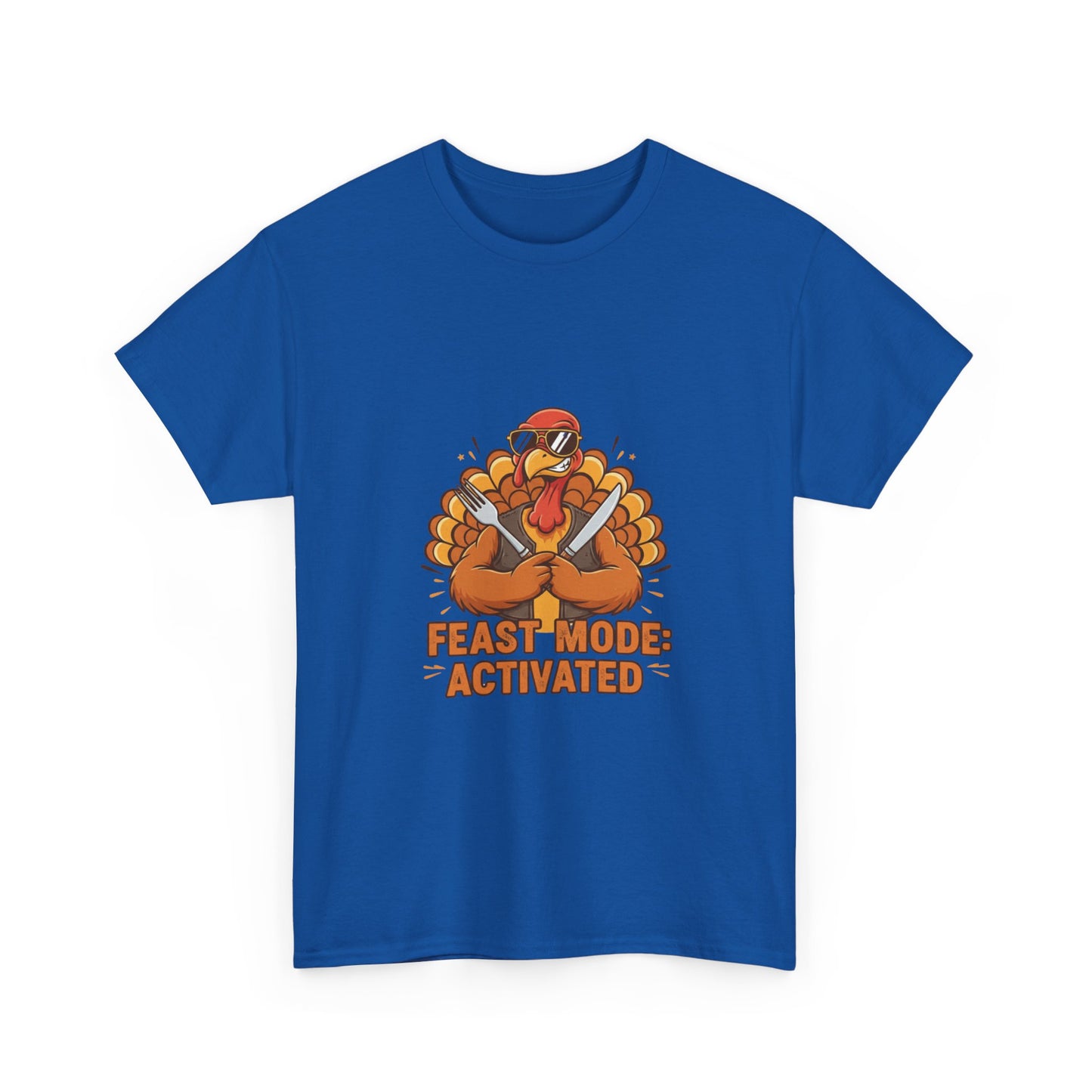 Thanksgiving Feast Mode Unisex Heavy Cotton Tee