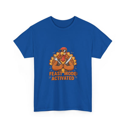 Thanksgiving Feast Mode Unisex Heavy Cotton Tee