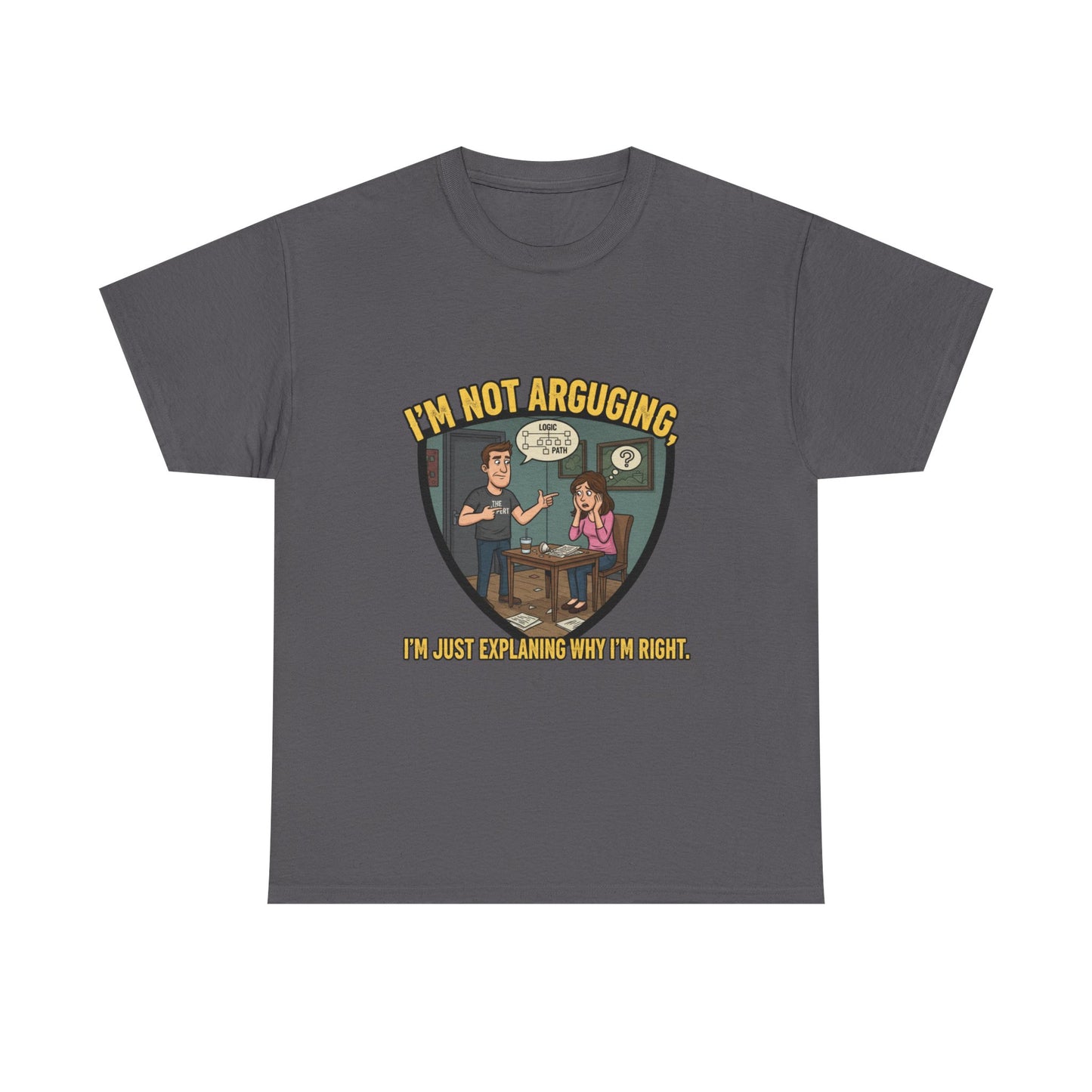 Funny "My Cardio is Running Late" Tee, Humorous Gift for Friends, Casual Everyday Wear, Great for Birthdays, Family Gatherings, and Celebrations