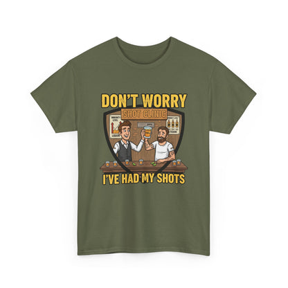 Funny Vaccination Humor Tee, Unisex Heavy Cotton Tee, Vaccine Shots Shirt, Quirky T-Shirt, Gift for Healthcare Workers, COVID-19 Humor [...]