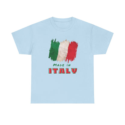 Italian Pride "Made In Italy" Unisex Heavy Cotton Tee