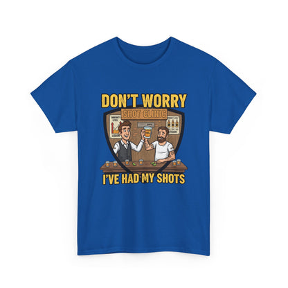 Funny Vaccination Humor Tee, Unisex Heavy Cotton Tee, Vaccine Shots Shirt, Quirky T-Shirt, Gift for Healthcare Workers, COVID-19 Humor [...]