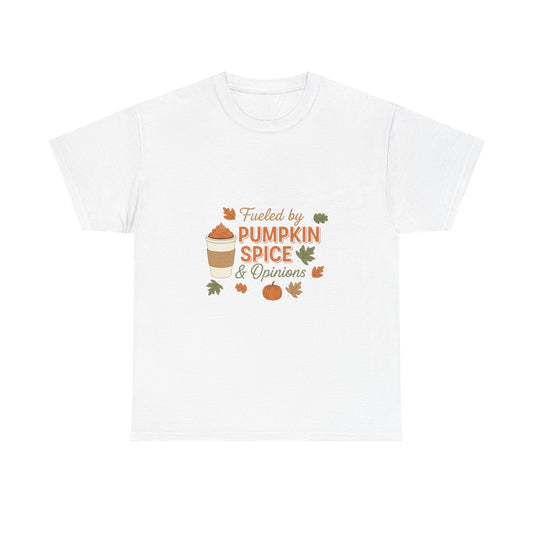 Pumpkin Spice & Opinions Tee