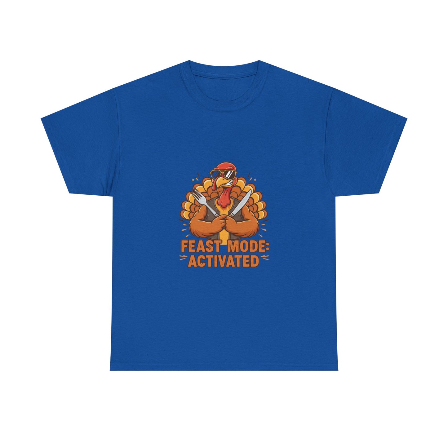 Thanksgiving Feast Mode Unisex Heavy Cotton Tee