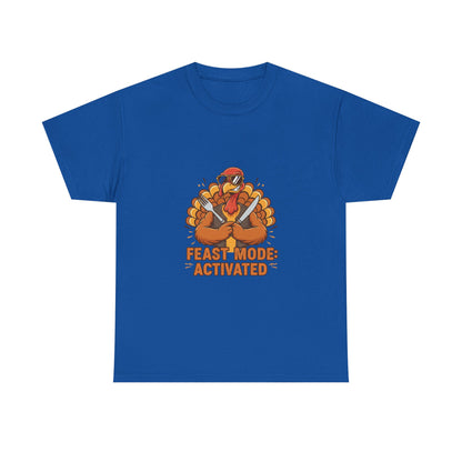 Thanksgiving Feast Mode Unisex Heavy Cotton Tee