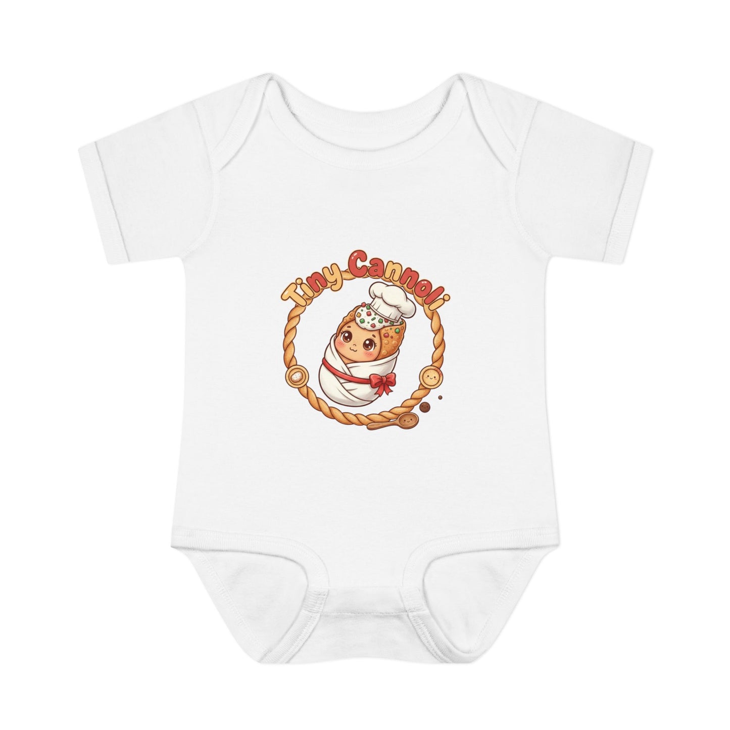 Adorable Baby Onesie 'Tiny Cannoli' Design, Baby Shower Gift, Newborn Apparel
