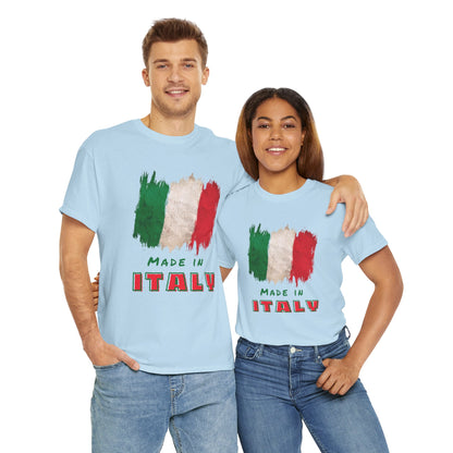 Italian Pride "Made In Italy" Unisex Heavy Cotton Tee