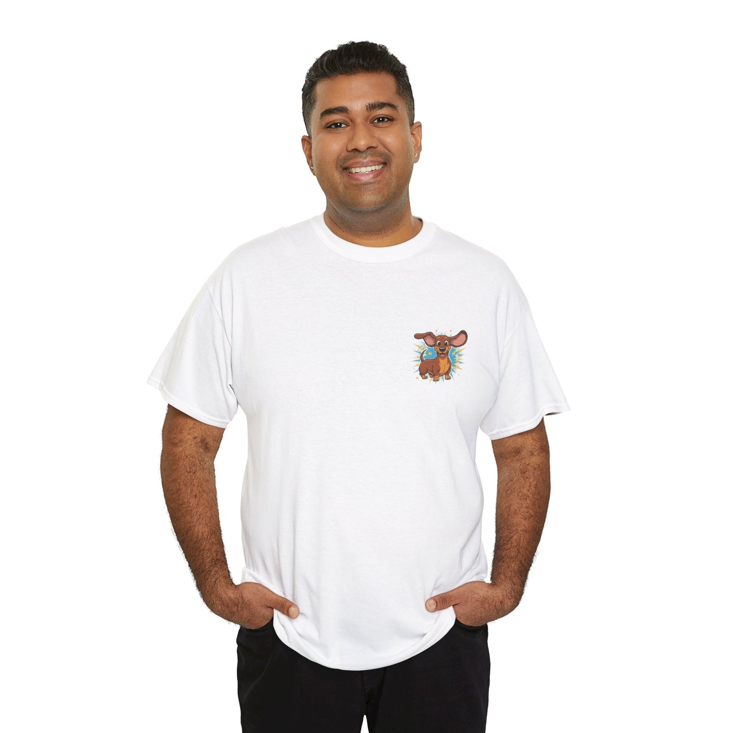 Dachshund Graphic Tee - Unisex Heavy Cotton