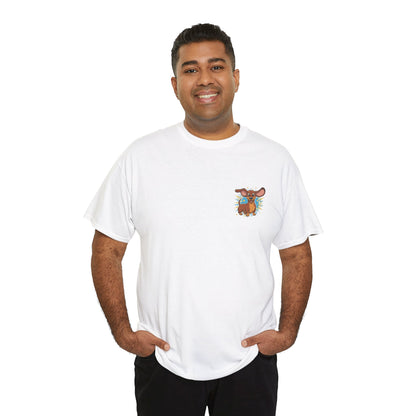 Dachshund Graphic Tee - Unisex Heavy Cotton