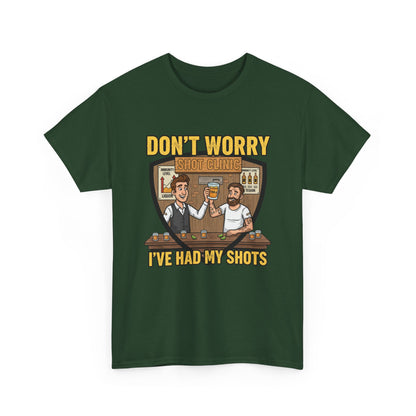 Funny Vaccination Humor Tee, Unisex Heavy Cotton Tee, Vaccine Shots Shirt, Quirky T-Shirt, Gift for Healthcare Workers, COVID-19 Humor [...]