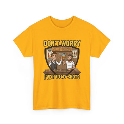 Funny Vaccination Humor Tee, Unisex Heavy Cotton Tee, Vaccine Shots Shirt, Quirky T-Shirt, Gift for Healthcare Workers, COVID-19 Humor [...]