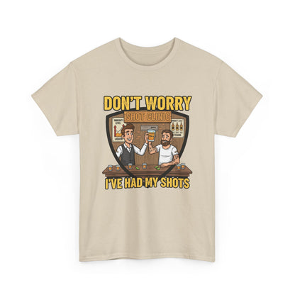 Funny Vaccination Humor Tee, Unisex Heavy Cotton Tee, Vaccine Shots Shirt, Quirky T-Shirt, Gift for Healthcare Workers, COVID-19 Humor [...]