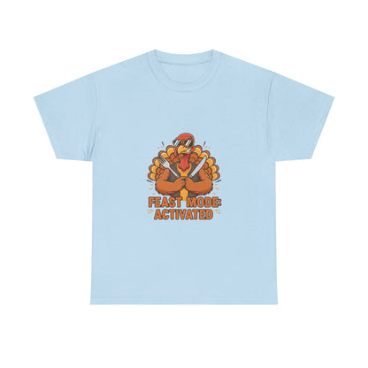 Thanksgiving Feast Mode Unisex Heavy Cotton Tee