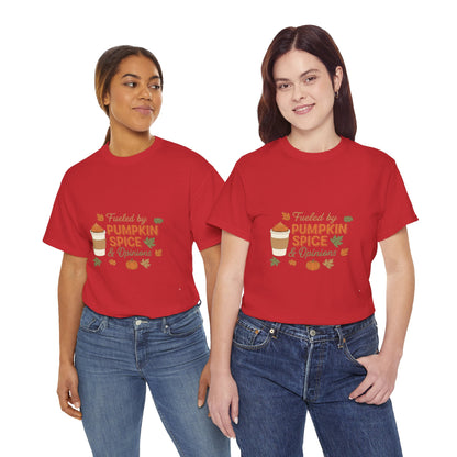 Pumpkin Spice & Opinions Tee